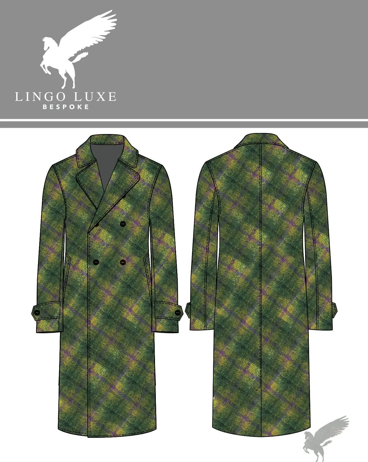 The Stately Overcoat | Forest Lavender