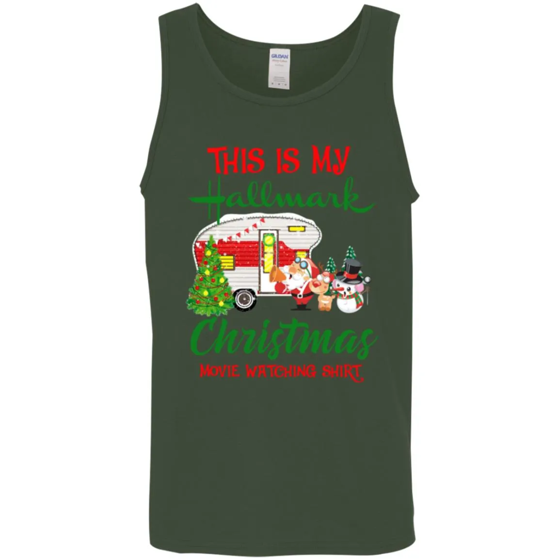 This Is My Hallmark Christmas Movie Watching Men Tank Top