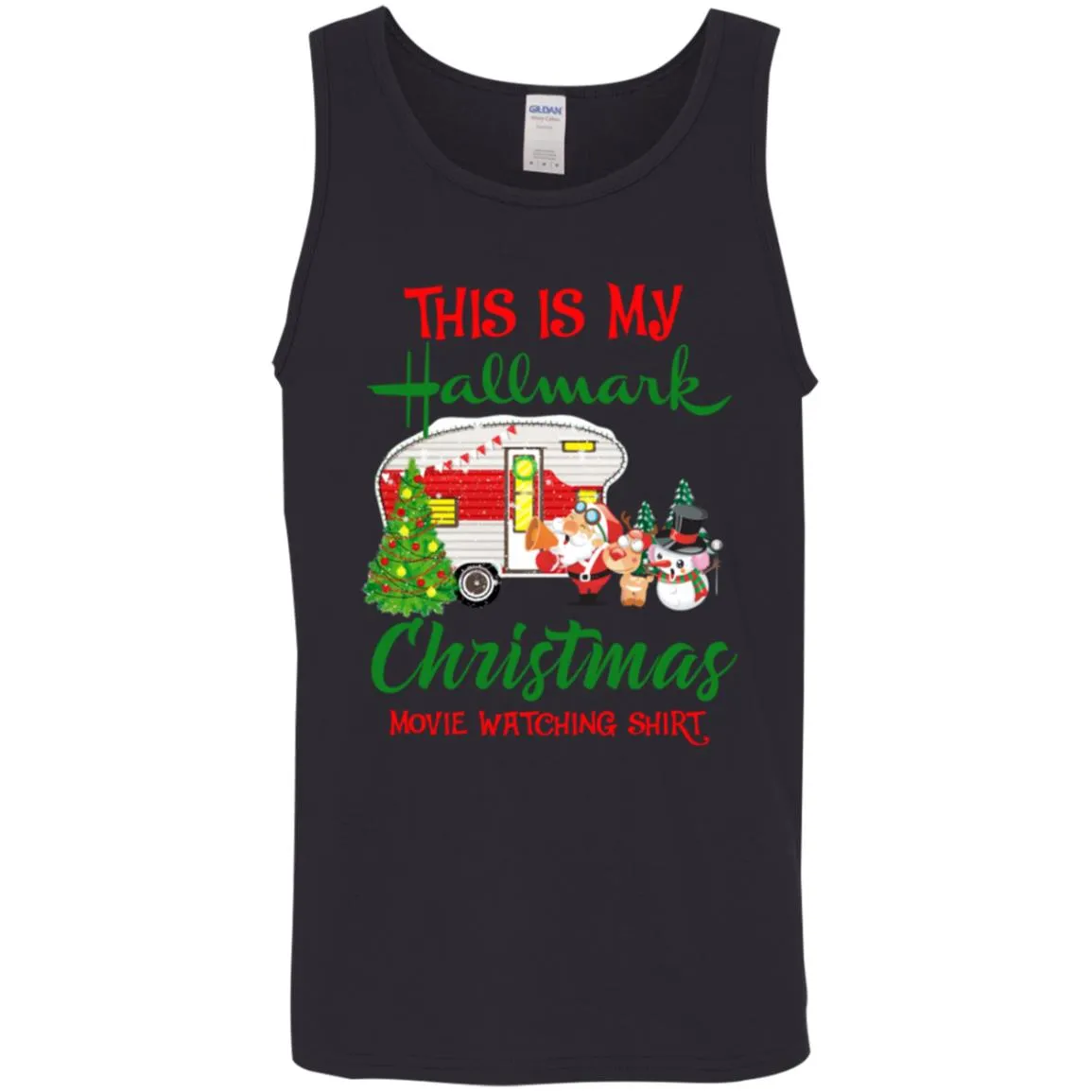 This Is My Hallmark Christmas Movie Watching Men Tank Top