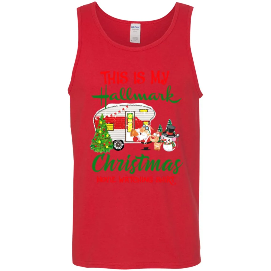 This Is My Hallmark Christmas Movie Watching Men Tank Top