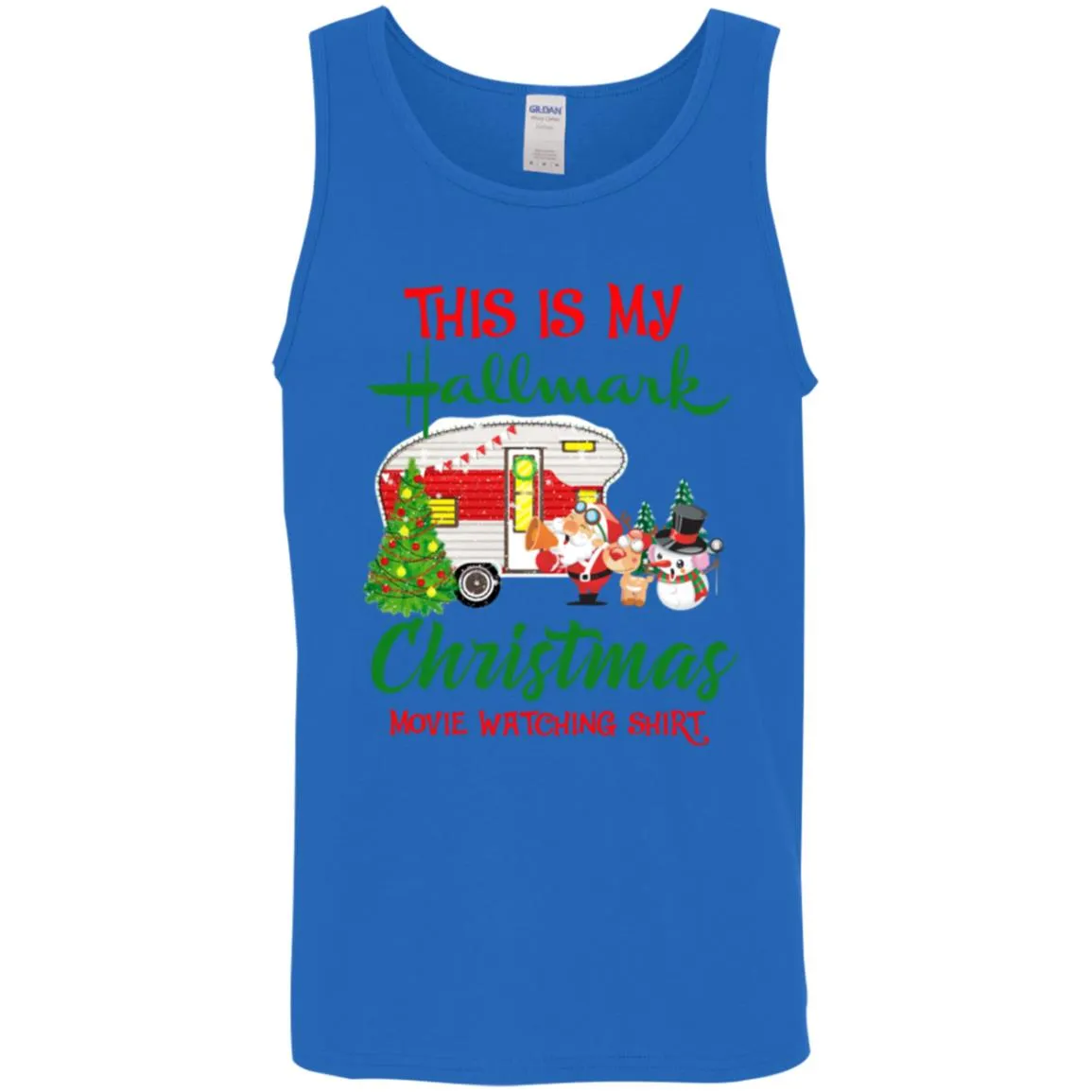 This Is My Hallmark Christmas Movie Watching Men Tank Top
