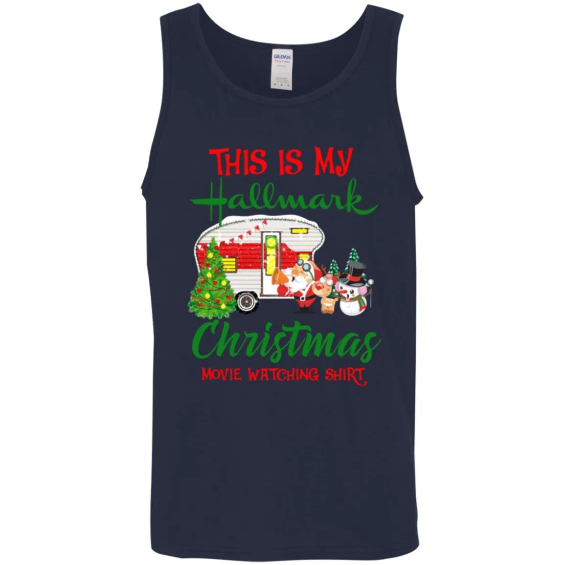 This Is My Hallmark Christmas Movie Watching Men Tank Top