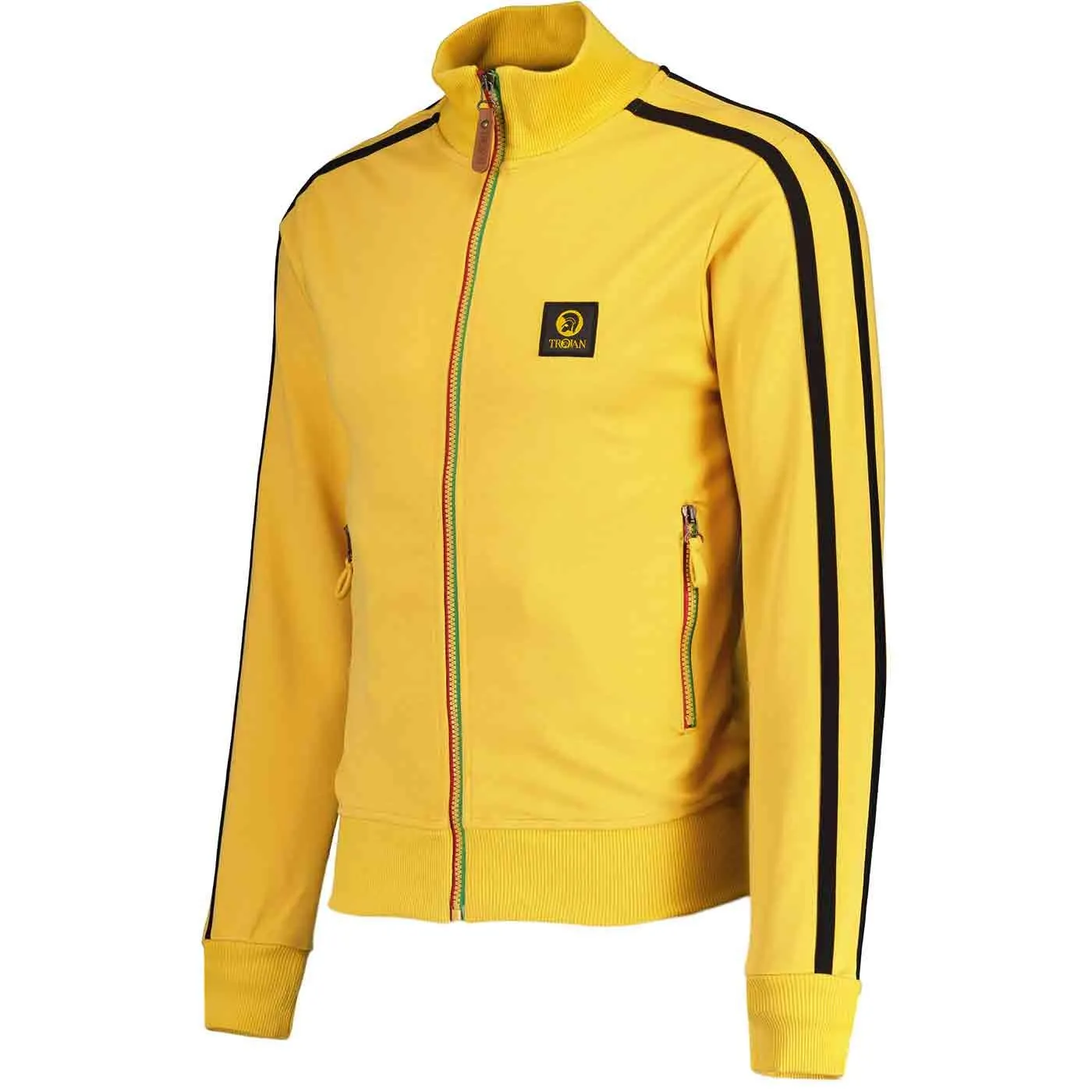 Trojan TC-1043 Track Top in Mustard
