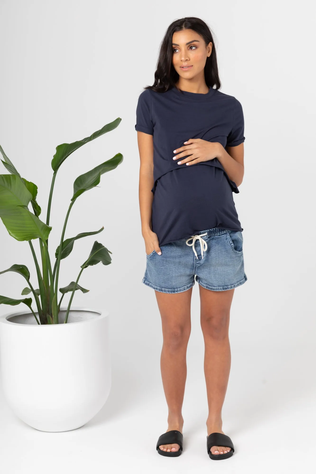 Valance Tee II (Navy) - FINAL SALE