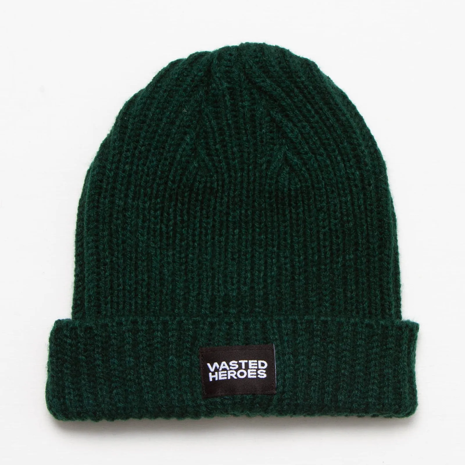 Wasted Heroes - Trawler Beanie - Bottle Green
