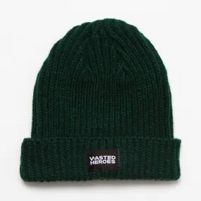 Wasted Heroes - Trawler Beanie - Bottle Green