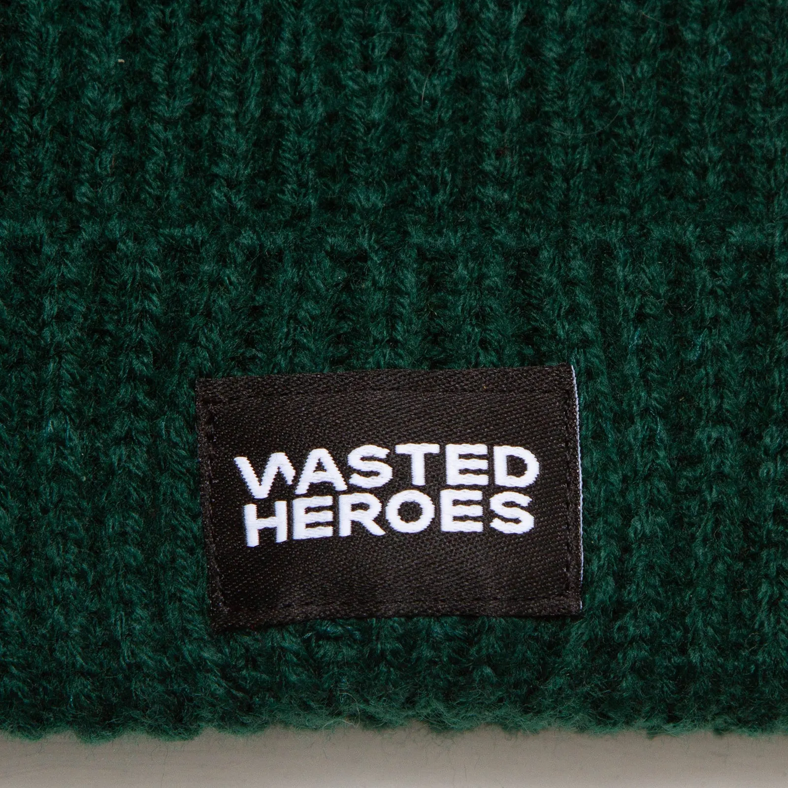 Wasted Heroes - Trawler Beanie - Bottle Green