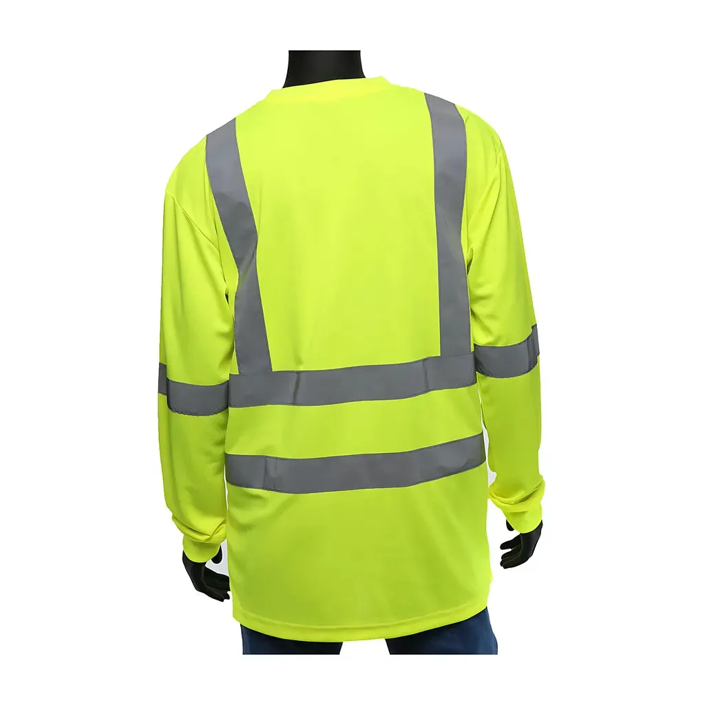 West Chester 47408/M ANSI Type R Class 3 Long Sleeve T-Shirt