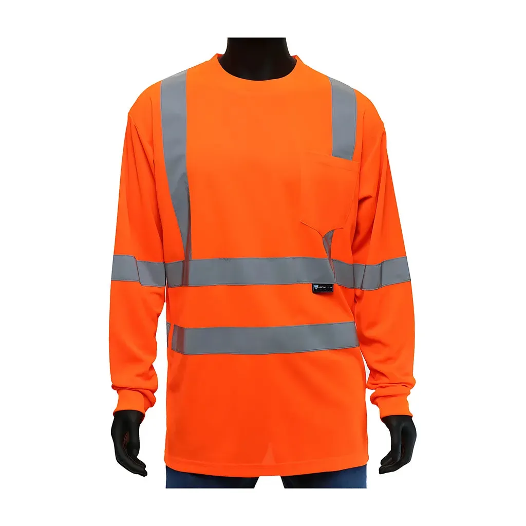 West Chester 47409/XL ANSI Type R Class 3 Long Sleeve T-Shirt
