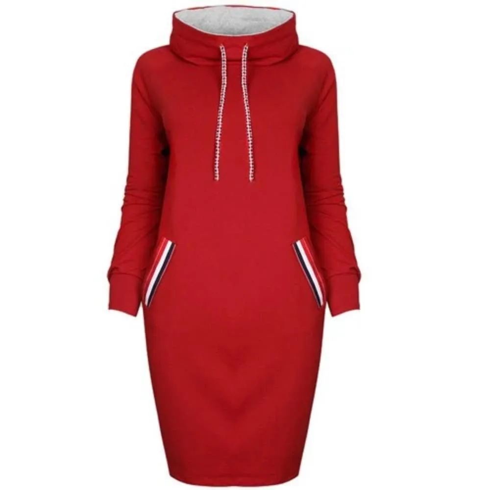 Women's Winter/Autumn Casual Long-Sleeved Sweater Dress