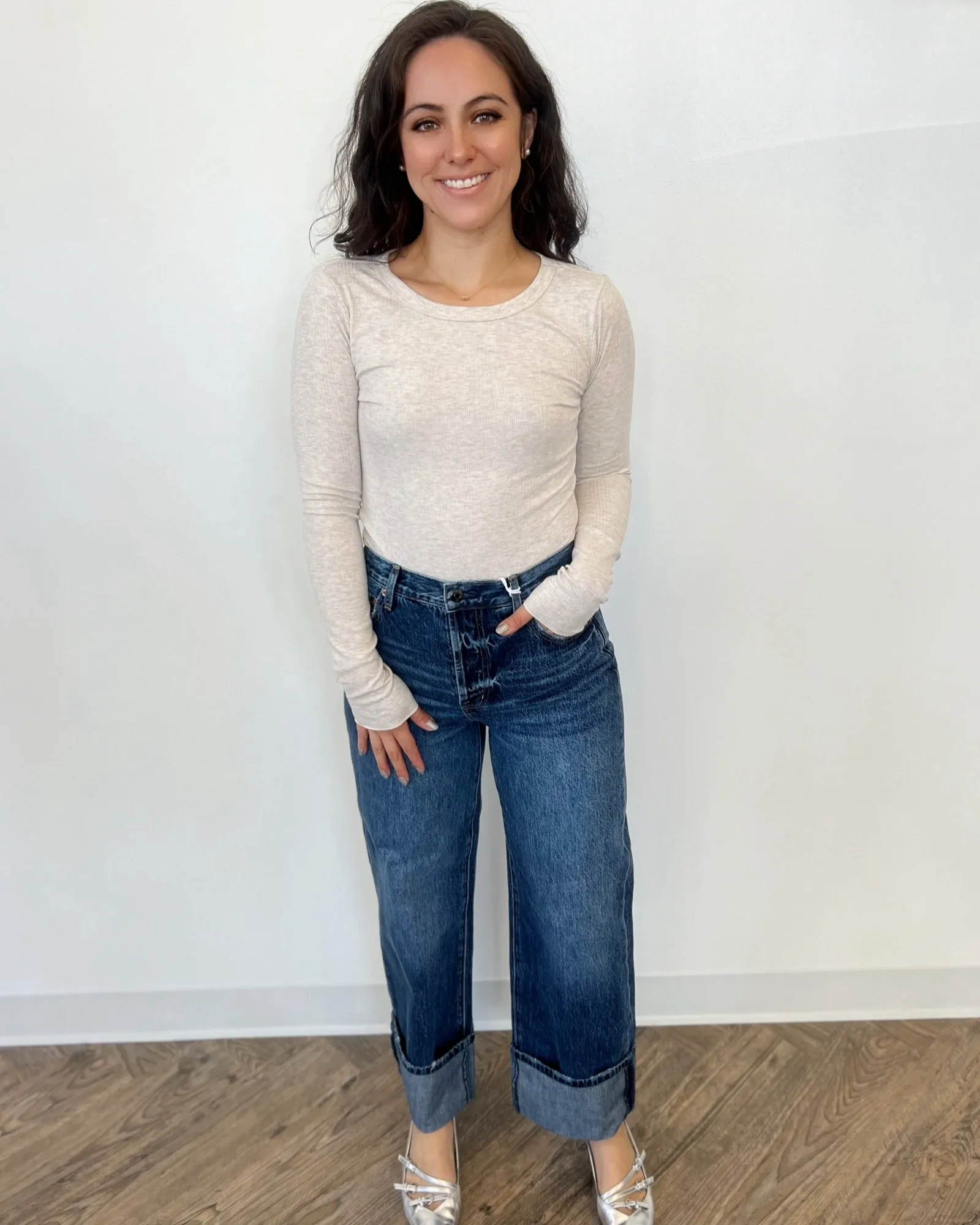 Zhuri Long Sleeve Layer Top