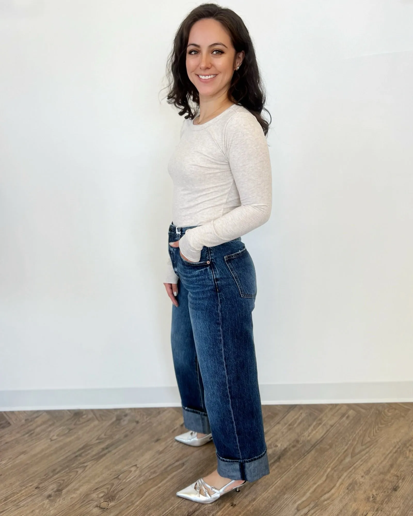 Zhuri Long Sleeve Layer Top